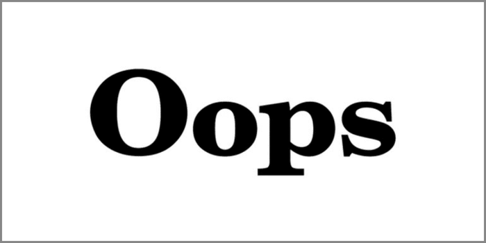 Oops